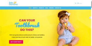 Baby Banana官网，美国天然有机婴儿护肤品牌缩略图