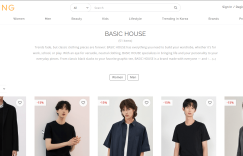 BasicHouse官网，韩国时尚服饰品牌缩略图